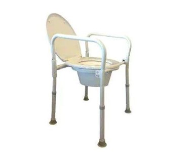 Redgum - Folding Over Toilet Frame With Lid Including Bowl | RG8560