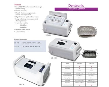 Dental Ultrasonic Cleaner Collection | UC-400