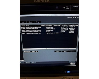Toshiba -  Aplio 500 Ultrasound Machine