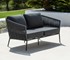 Jati Kebon - Outdoor 2.5 Seater Sofa | Gizella 