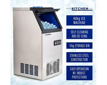 Aus Kitchen Pro - Stainless Steel Ice Cube Maker