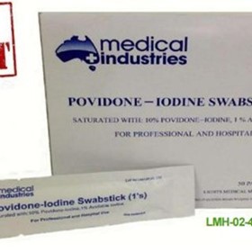 Povidone Iodine Swabstick 1% Iodine