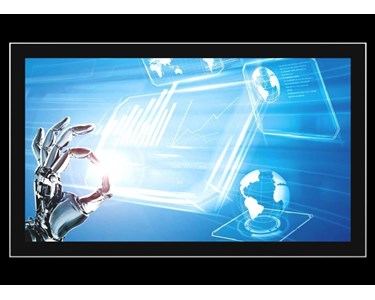 CyberVisuell - Panel PC HMI Touch Screen, 23.8" Celeron PPC-DS238-E1-CT