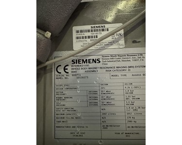 Siemens - Essenza 1.5T [MRI Scanner] [EX4483]