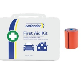 First Aid Kit & Splint | Plastic Waterproof | DEFENDER 3 Series 