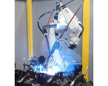 Orion Automation - Panasonic TM2000WG4 Single Station robot weld cell – Positioner system