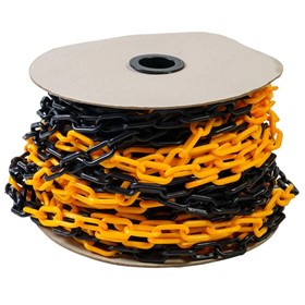 Black/Yellow Chain 40m Roll | BSC79040