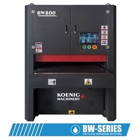 Wet Wide Belt Sander with WetForce Extraction | BW800
