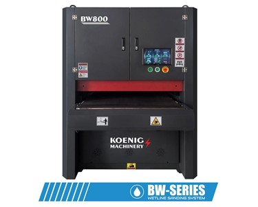 Koenig - Wet Wide Belt Sander with WetForce Extraction | BW800