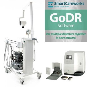 Vet Dental Mobile X-Ray CS2100, CS7600 and GoDR with Inovadent Cart 