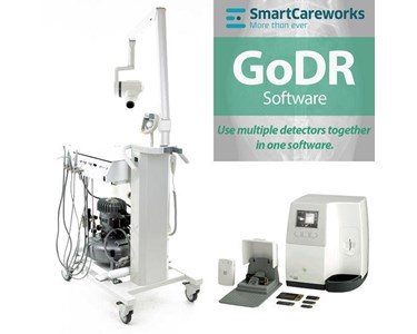 ARO Systems - Vet Dental Mobile X-Ray CS2100, CS7600 and GoDR with Inovadent Cart 