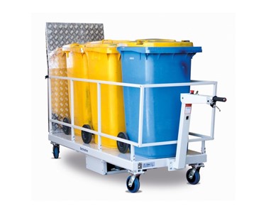 ◾Move up to three 240 litre wheelie bins, weighing up to 400 kg over a flat surface