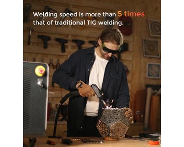 GWEIKE - 6-in-1 Fiber & CO2 Laser Cutter & Welder for Metal & Acrylic