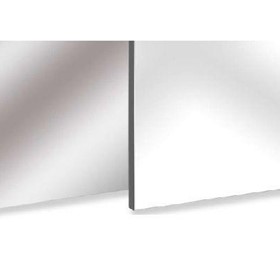 Aluminium Composite Panel 4MM PVDF Metallic Silver/Matte White(ALPV19)