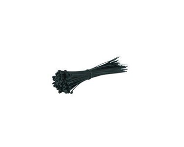 450mm x 4.7mm Black Cable Ties - Pack of 100