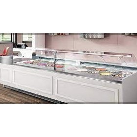 Vista 10 + 10 Glycol Gelato Display Cabinet