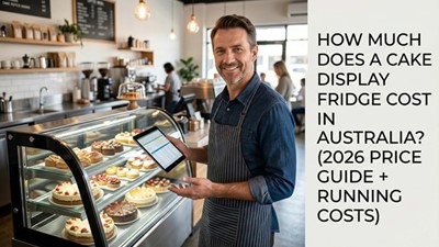 How Much Does a Cake Display Fridge Cost in Australia? (2026 Price Guide + Running Costs)
