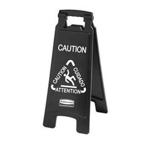 Executive Series 2-Sided "Caution Wet Floor" Safety Sign - 1867505
