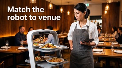 Robot Waiter Buying Guide Australia 2026: Specs, Trays & Fit