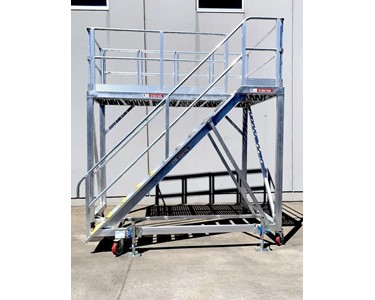 Mobile Access Platform | Underground Loader Tilt Cylinder Access 