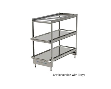 Bariatric Cool Room Mortuary Racking – 3 Tier