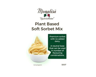 Monalisa Plant Based Soft Sorbet Mix