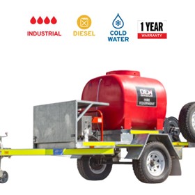 TSA-15210DEM Off-Road Pressure Cleaner Trailer