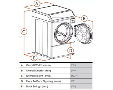 Speed Queen - Touch Control 10kg Front Load Washer | LFNE5B