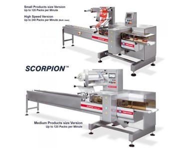 Record Packaging Machinery - Flow Wrapper | Scorpion