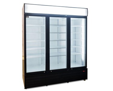 AG Equipment - Triple Door Upright Display Fridge - Glass Door | 1500L