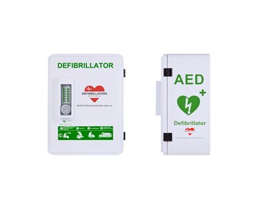 M3 Lockable AED Defibrillator Outdoor Cabinet 