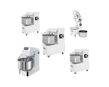 COMMERCIAL SPIRAL DOUGH MIXERS - DOUGH MIXERS, COMMERCIAL DOUGH MIXERS, MIXERS, COMMERCIAL MIXERS