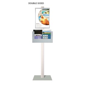 Retail Display Stand with A3 Snap Frame