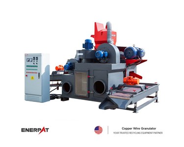 Enerpat - WG-600S Copper Wire Cable Granulator Machine - 3-4 TPD Cable Recycling