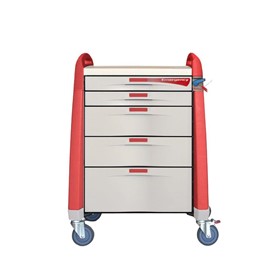 Emergency Cart | 8 High | Red | Avalo 