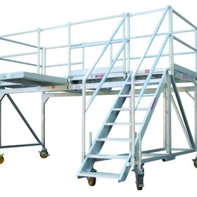 Mobile Access Platform | Custom Conveyor Bridging Platform