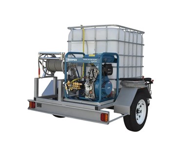 Garpen - Trailer Mounted Diesel Pressure Washer