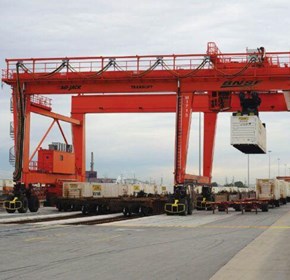 Rubbered Tyred Gantry Cranes MJ300HD