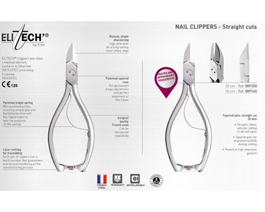 ELIbasic - Nail Clippers – Straight Cuts