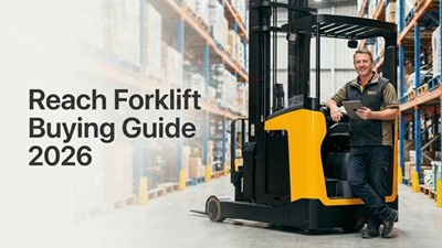 Reach Forklift Buying Guide Australia (2026): Specs, Types and Key Considerations