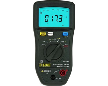 AEMC - Low Impedance Multimeter | TRMS Digital CAT IV - 5231 