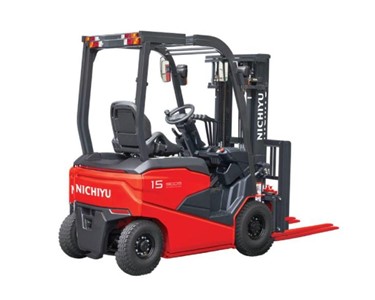 Nichiyu - 4 Wheel Electric Counterbalance Forklifts | 1.0t to 3.5t