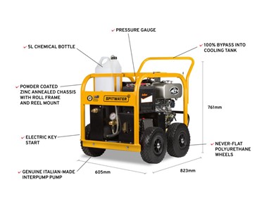 Spitwater - Diesel Pressure Cleaner | HP12150DE