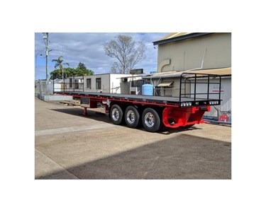 Used Flat Deck Trailer | 2024 FWR TRI AXLE 
