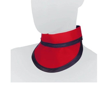 Bib Thyroid Collar (8cm) - Red