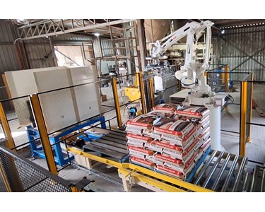 Packweigh - Robotic Palletising System | Robot Palletiser