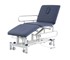 Pacific Medical - Three Section Treatment Couch With Side Rails Navy Blue