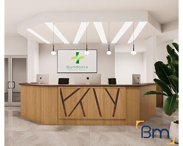 Medical Fitout | Reception Room Renovation for Bundoora Medical Centre
