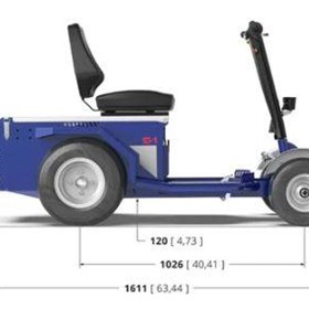 S1 Electric tractor for logistic