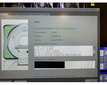 Siemens - Skyra 3T [MRI Scanner] [NEX313]